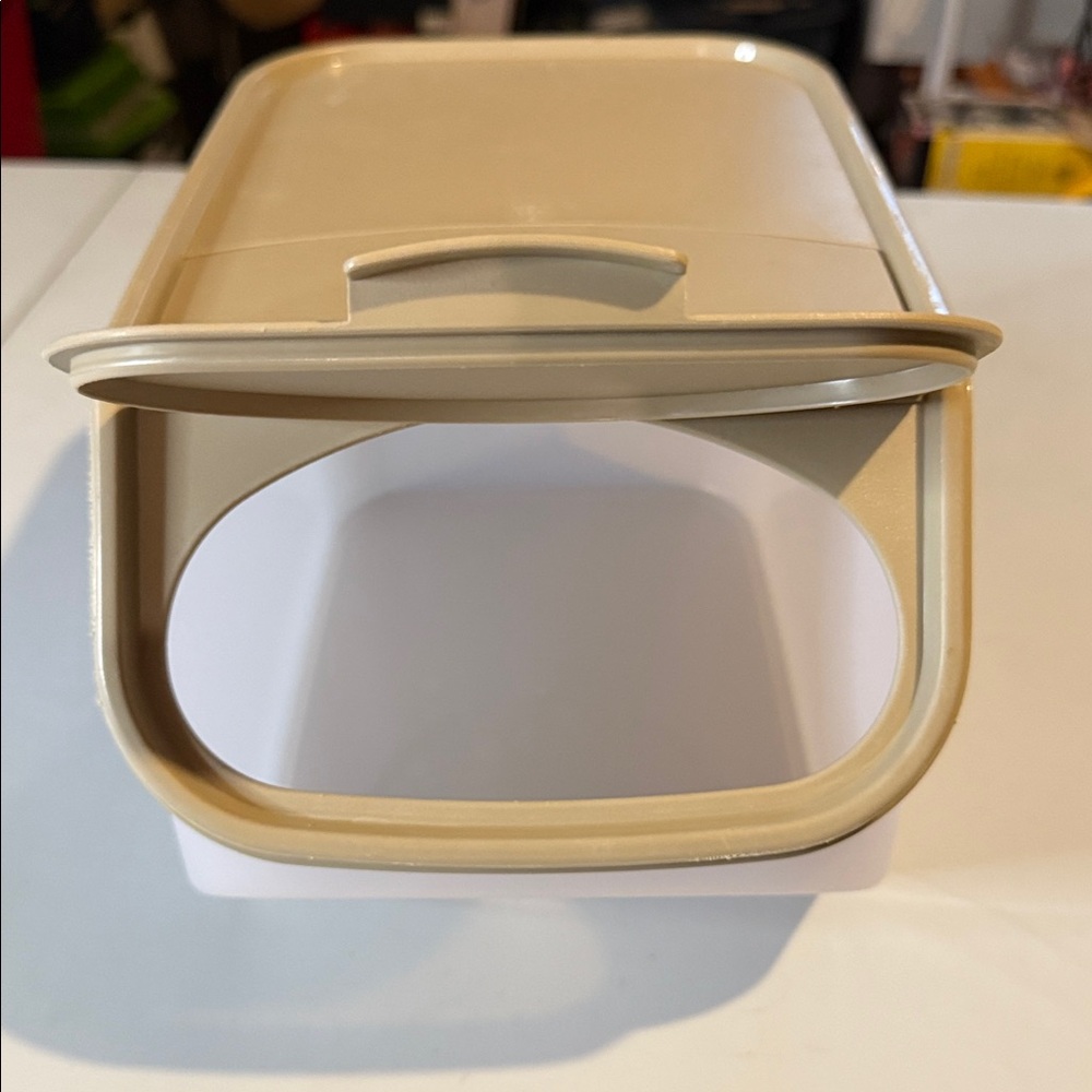 Tupperware Tan Storage Box - Picture 5 of 5